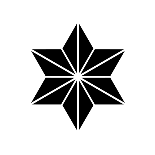 麻の家紋のイメージ